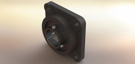 四螺栓法兰轴承装置(直径50毫米)缩略图